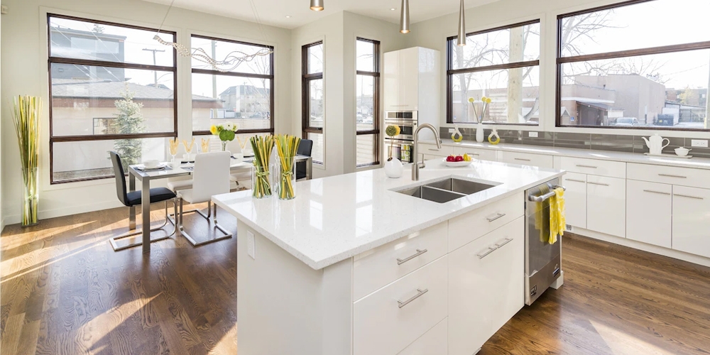 Best peninsula kitchen design in Mumbai